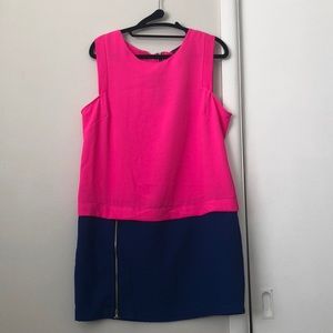 Colorblock dress